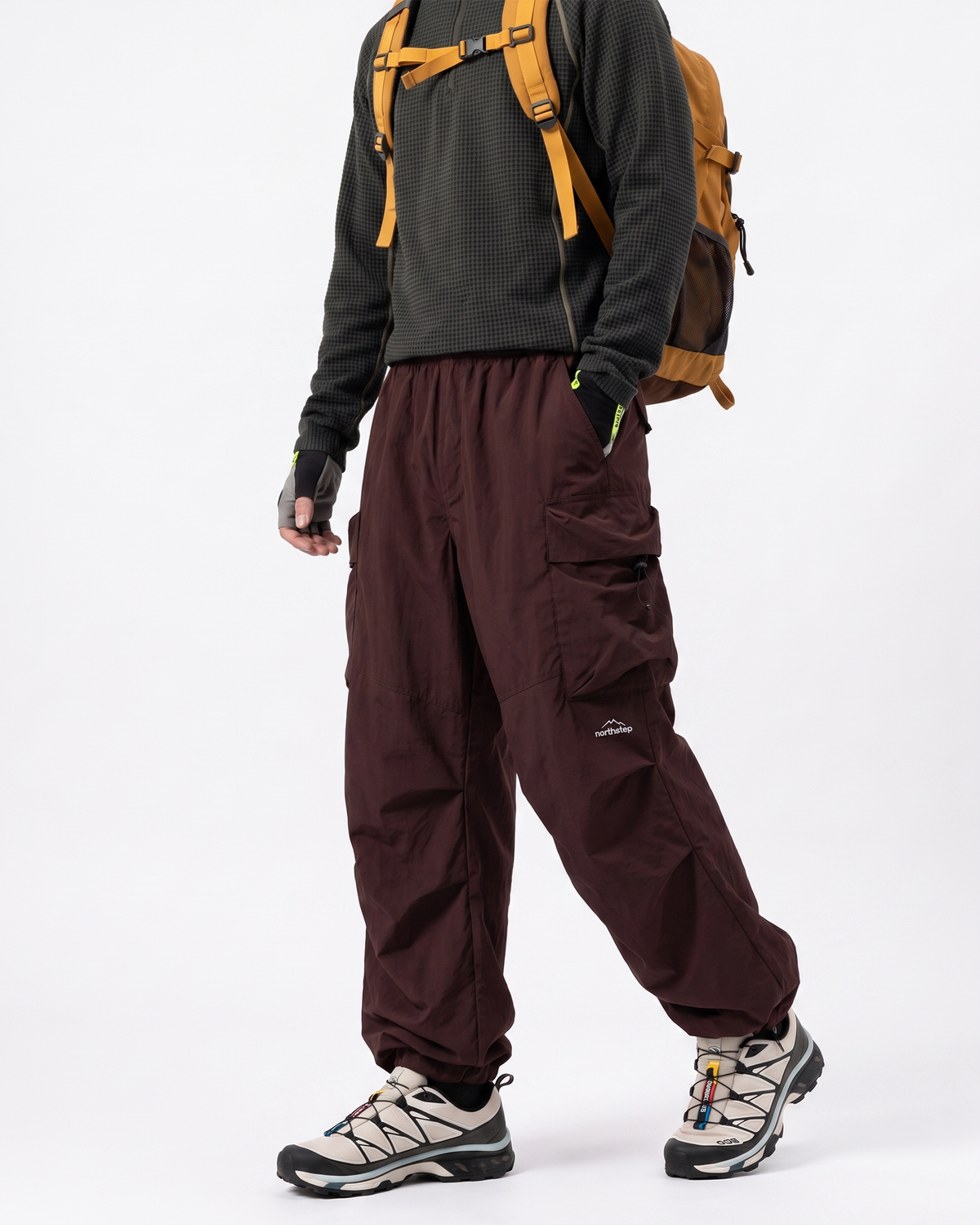 Korda Baggy Pants (Burgundy)