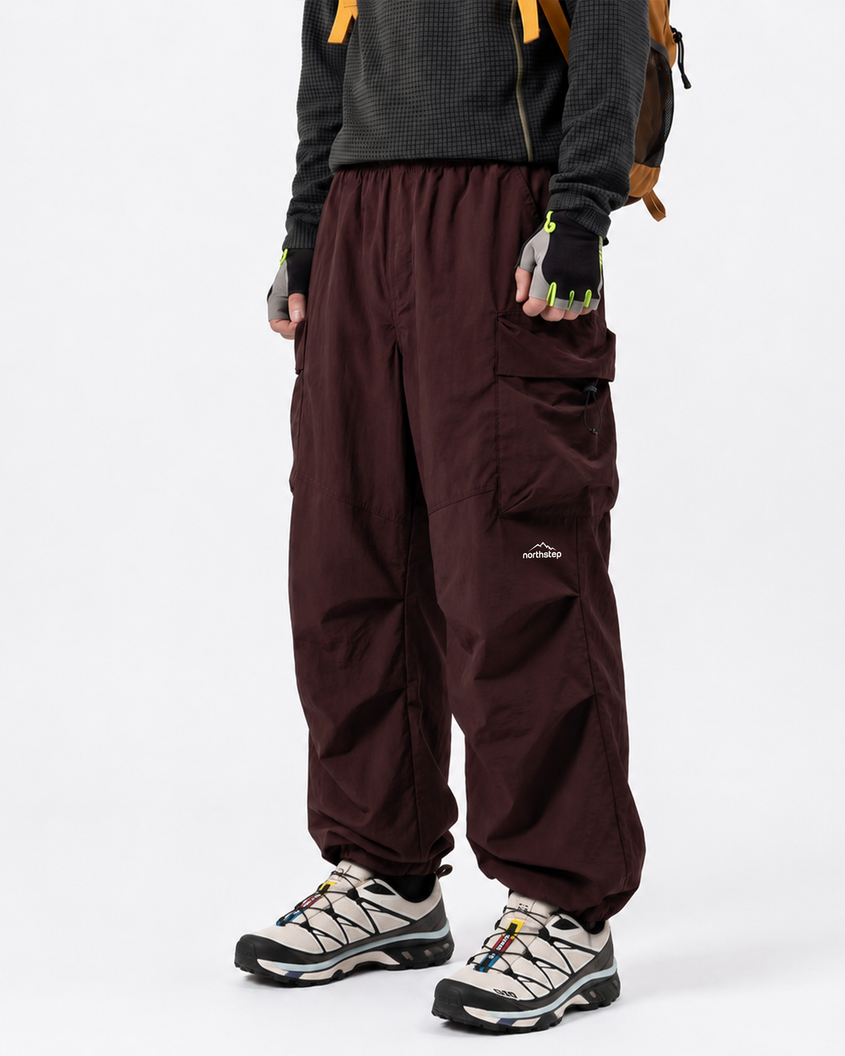 Korda Baggy Pants (Burgundy)